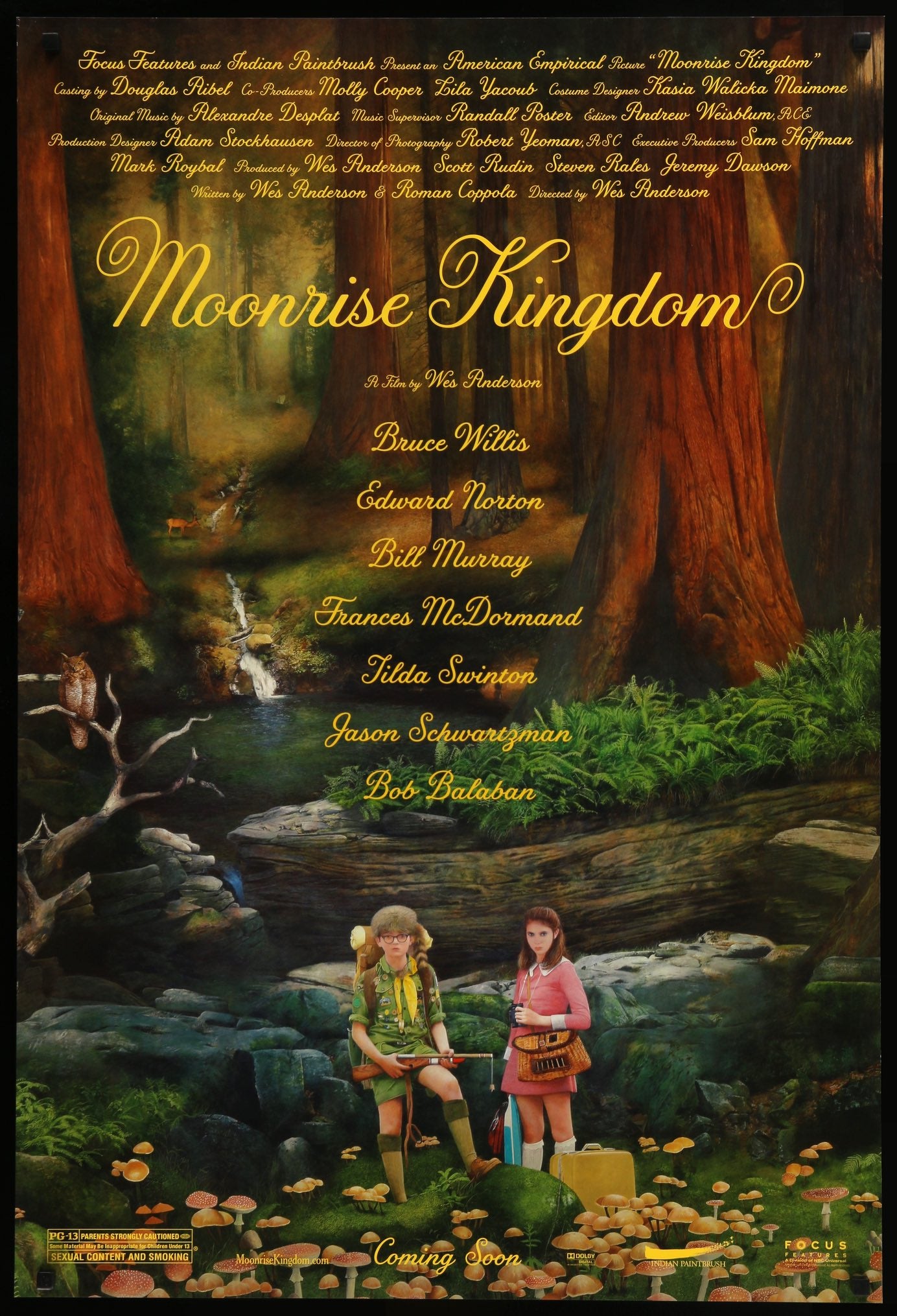 Moonrise Kingdom (2012) original movie poster for sale at Originalfilmart
