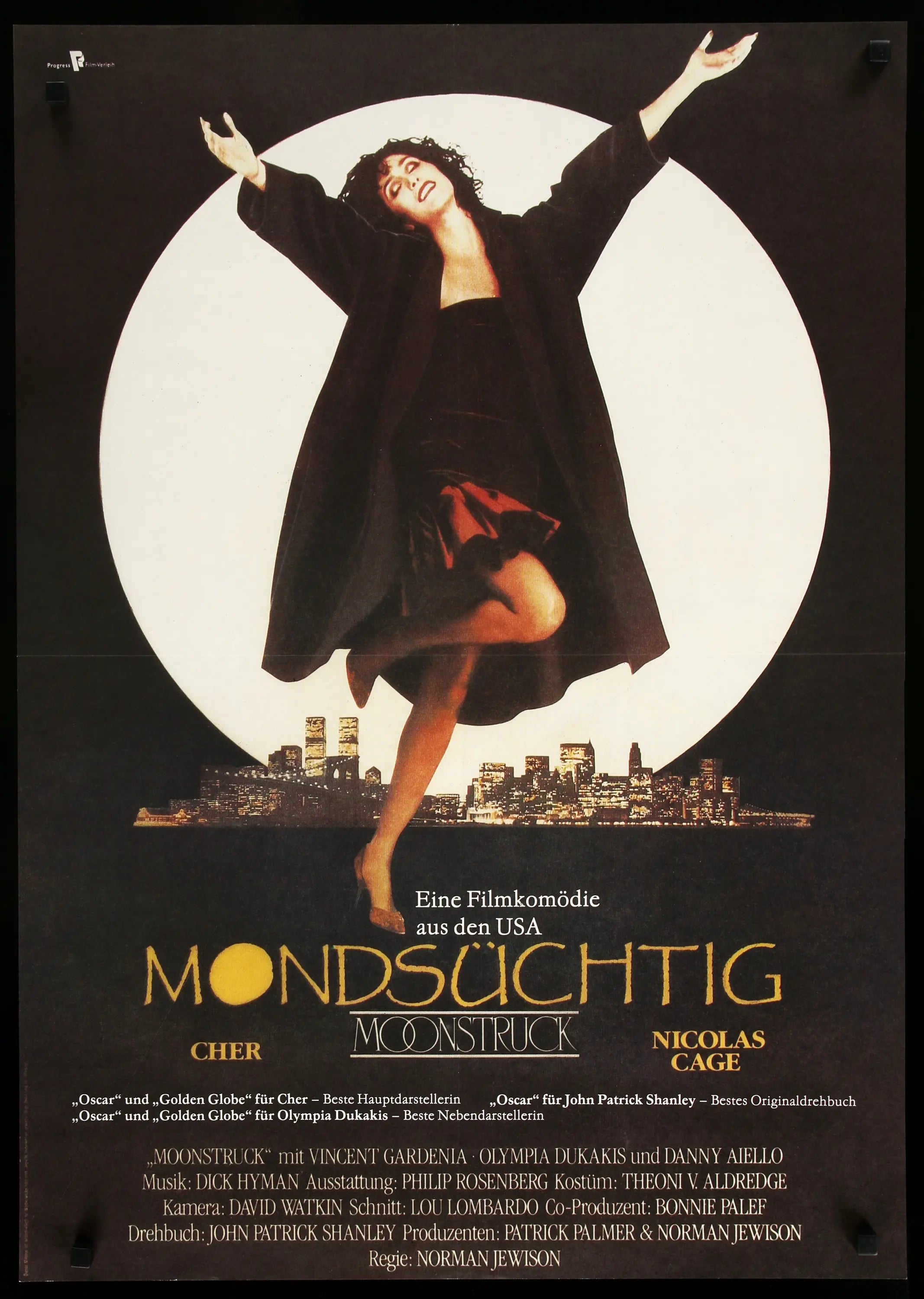 Moonstruck (1987) original movie poster for sale at Originalfilmart