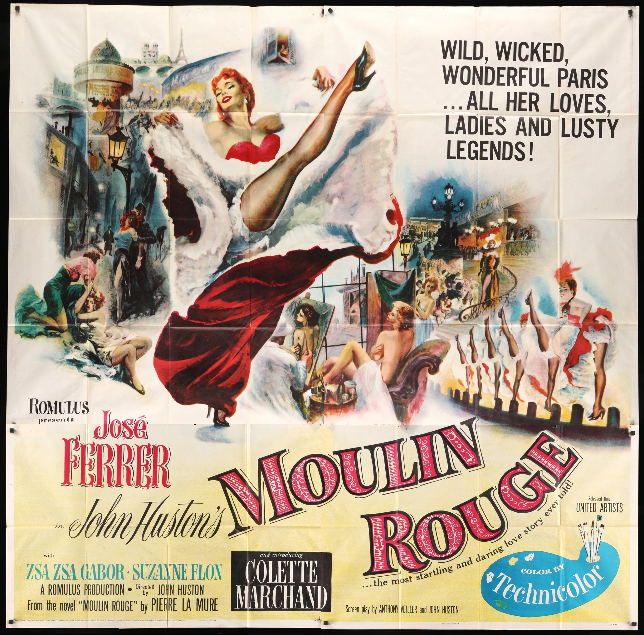 Moulin Rouge (1952) original movie poster for sale at Originalfilmart