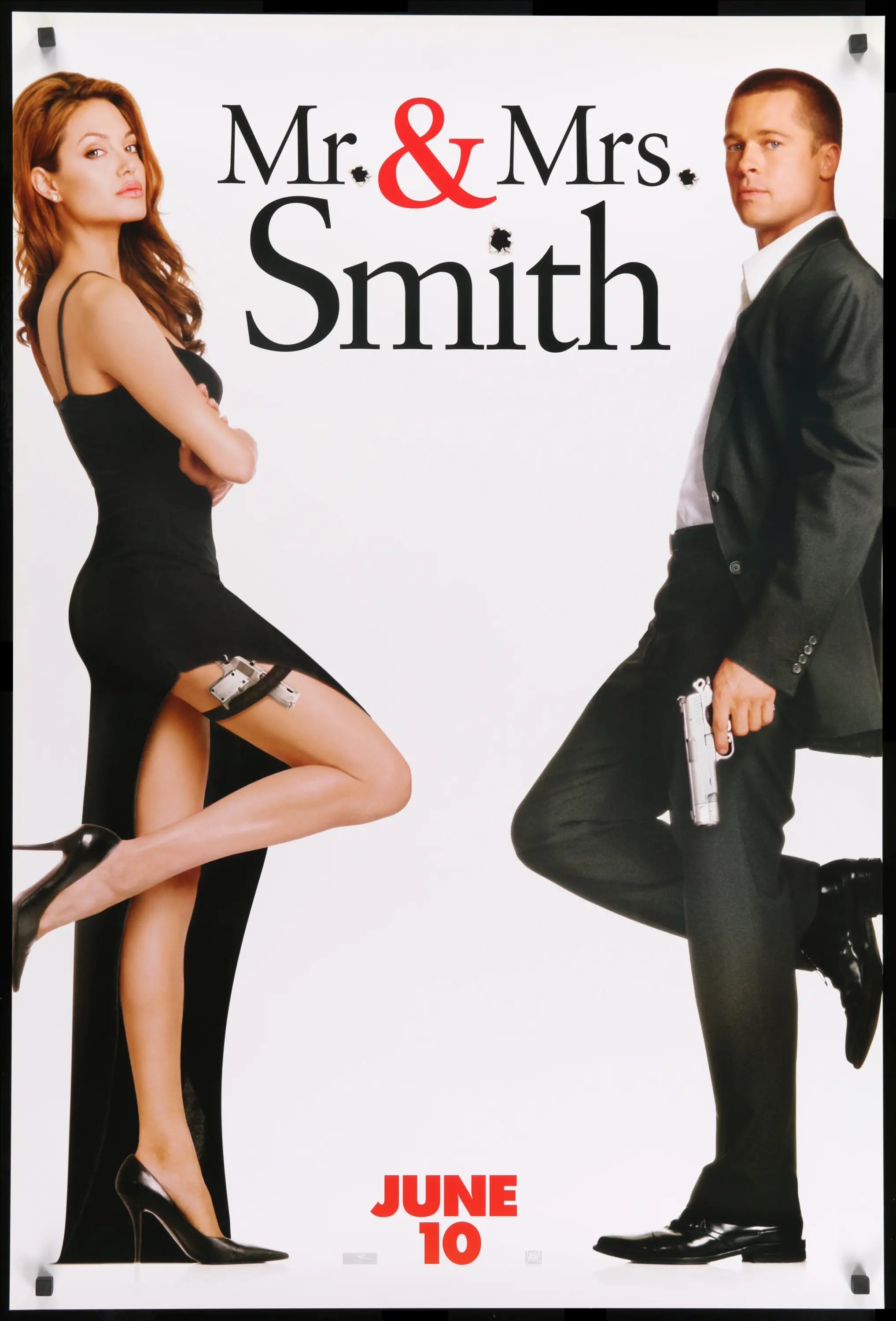 Mr. and Mrs. Smith (2005) original movie poster for sale at Originalfilmart