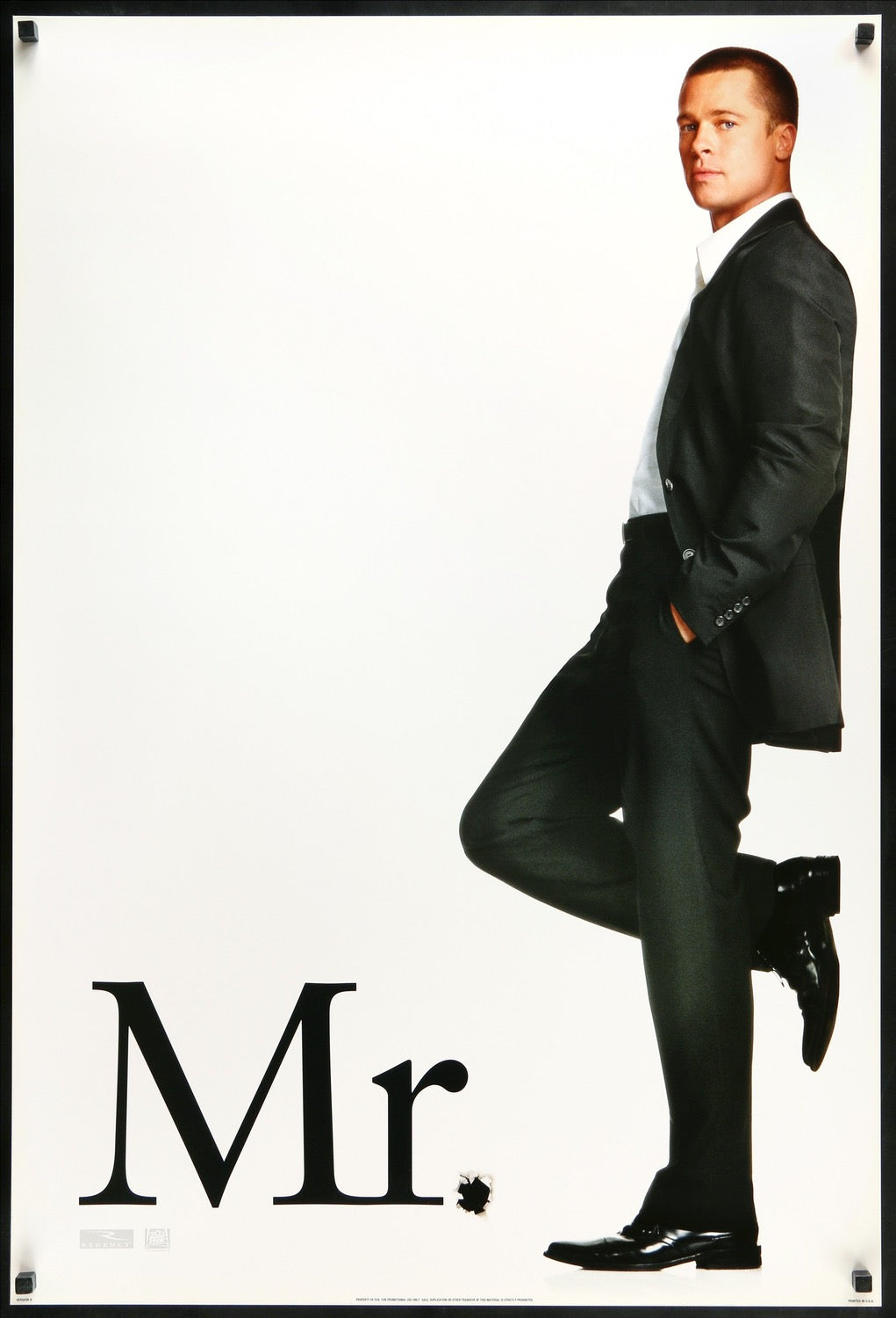 Mr. and Mrs. Smith (2005) original movie poster for sale at Originalfilmart
