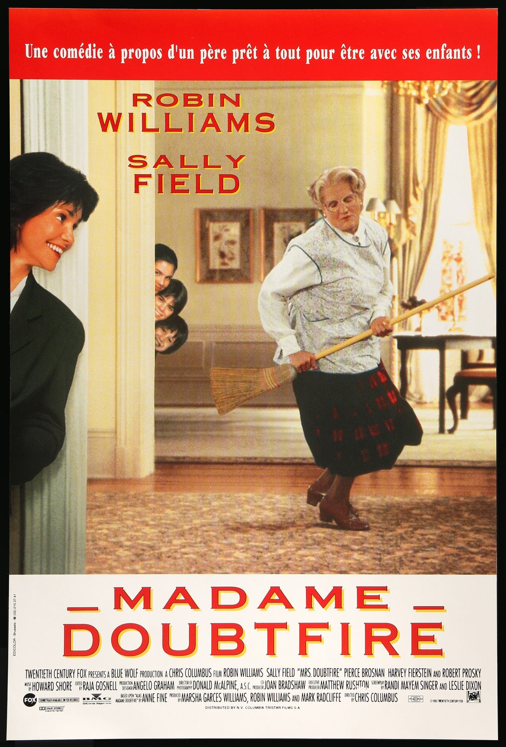 Mrs. Doubtfire (1993) original movie poster for sale at Originalfilmart