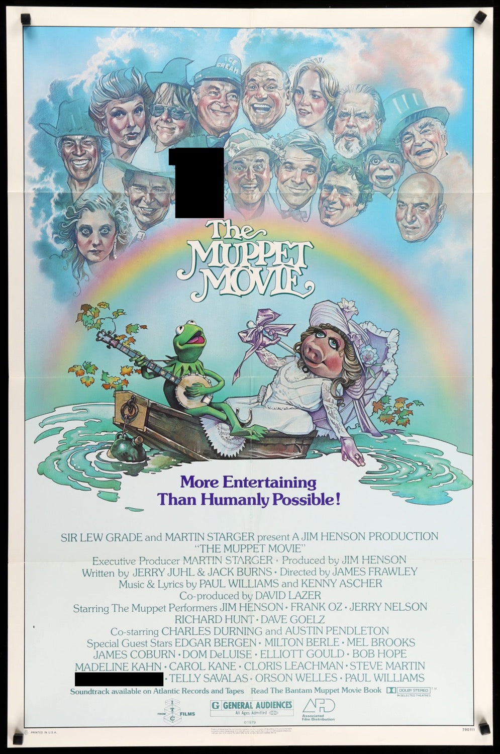 Muppet Movie (1979) original movie poster for sale at Originalfilmart