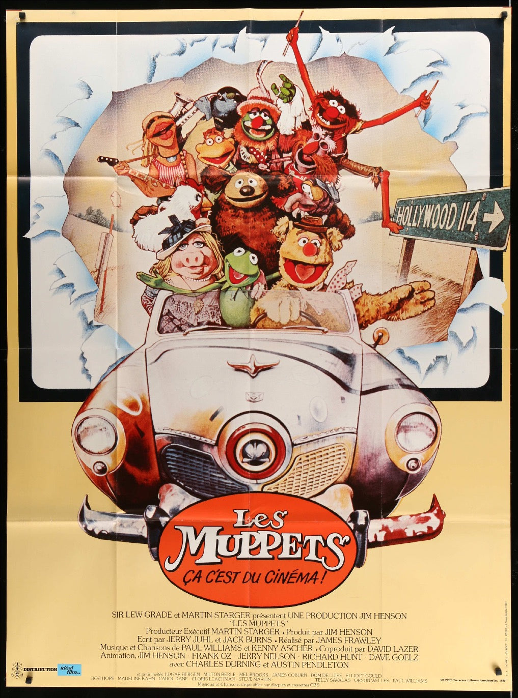 Muppet Movie (1979) original movie poster for sale at Originalfilmart
