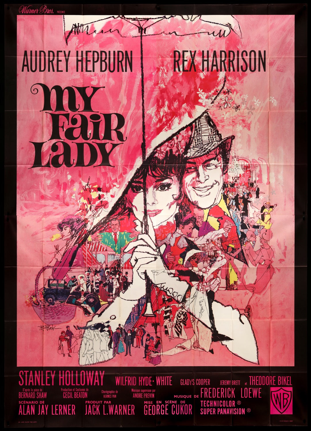 My Fair Lady (1964) original movie poster for sale at Originalfilmart