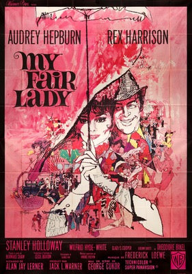 My Fair Lady (1964) original movie poster for sale at Originalfilmart