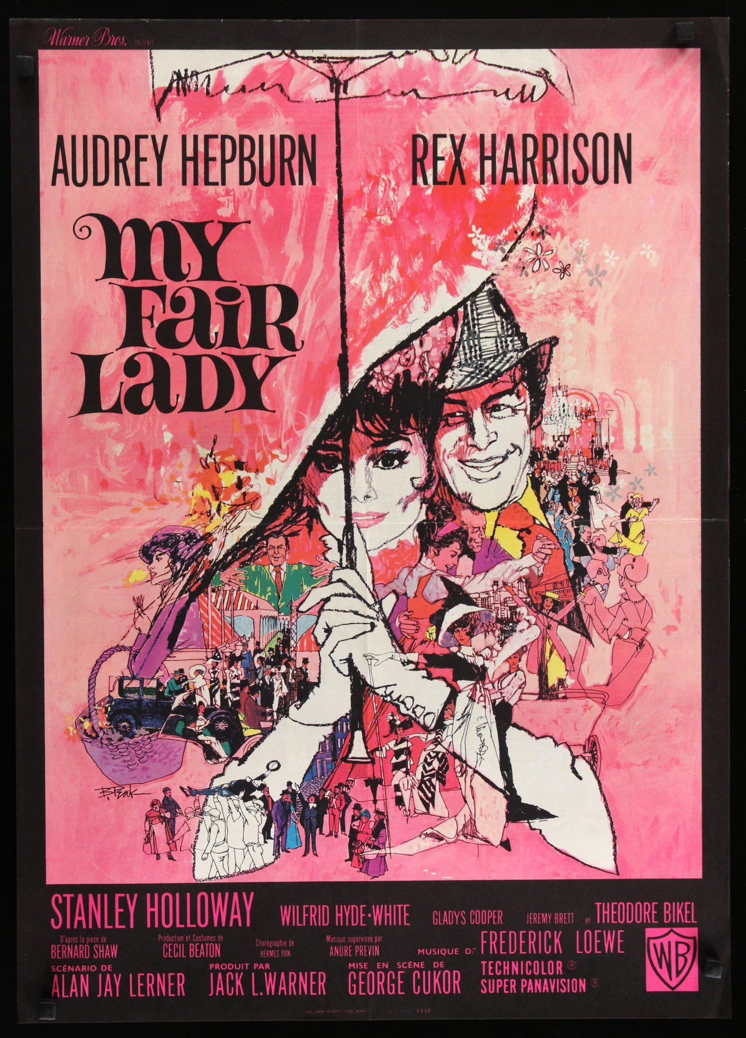 My Fair Lady (1964) original movie poster for sale at Originalfilmart