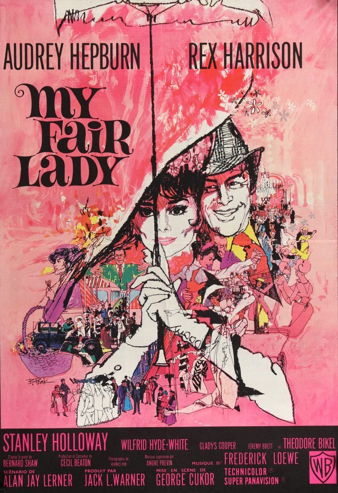 My Fair Lady (1964) original movie poster for sale at Originalfilmart