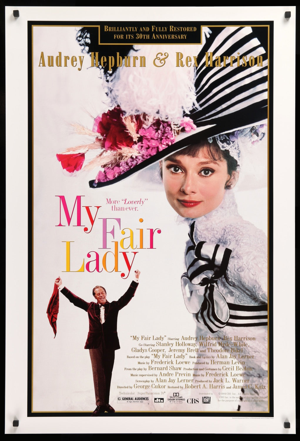 My Fair Lady (1964) original movie poster for sale at Originalfilmart