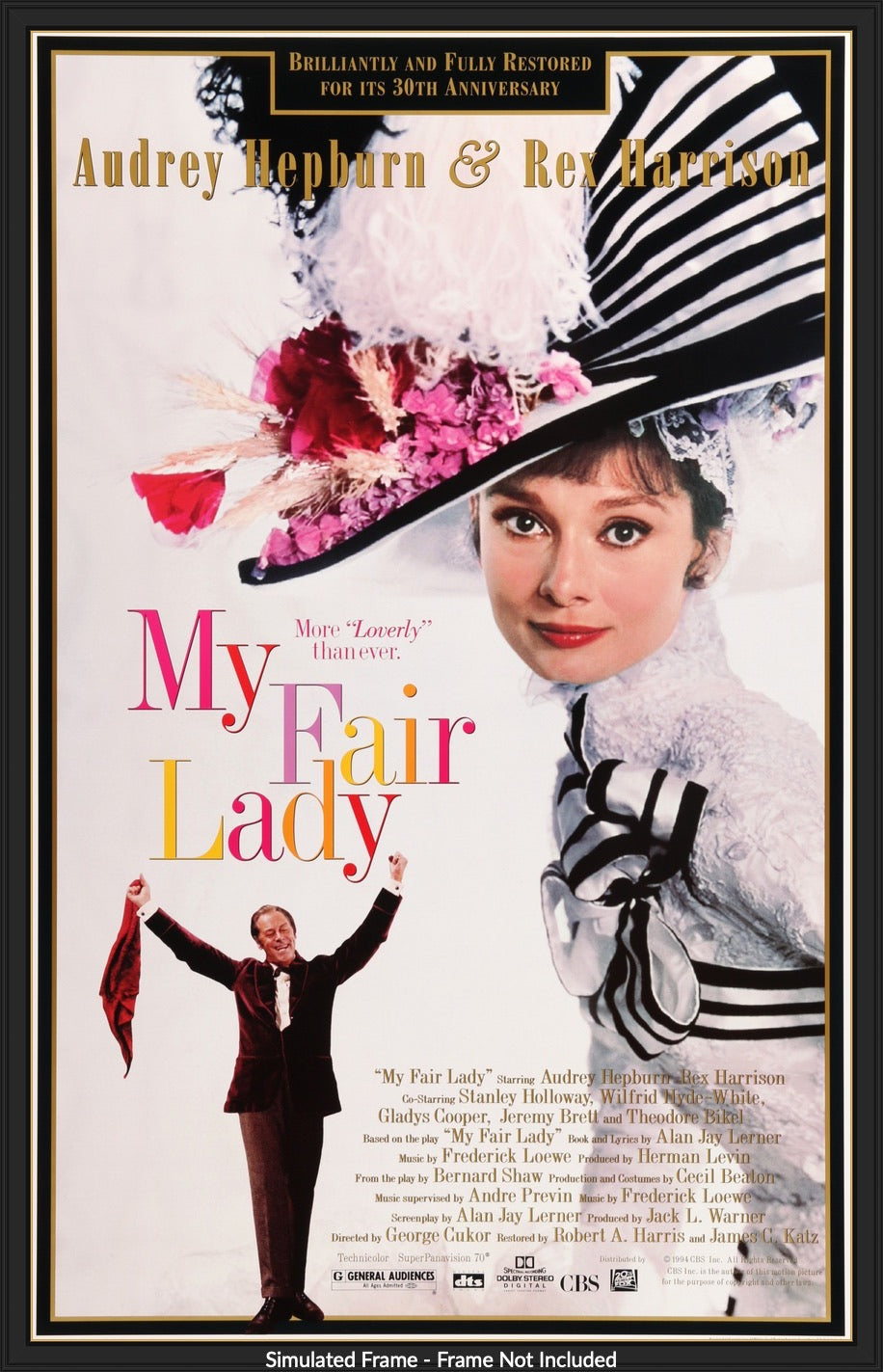 My Fair Lady (1964) original movie poster for sale at Originalfilmart