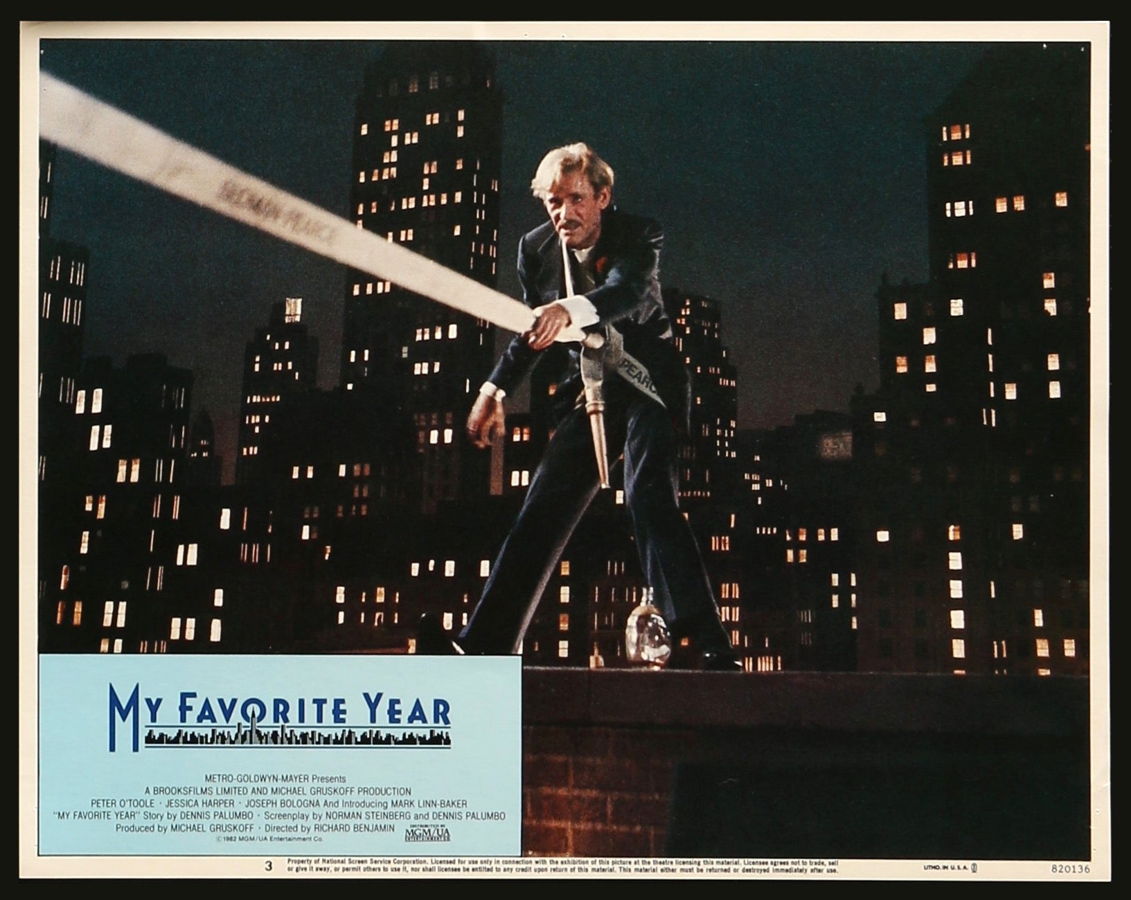 My Favorite Year (1982) original movie poster for sale at Originalfilmart