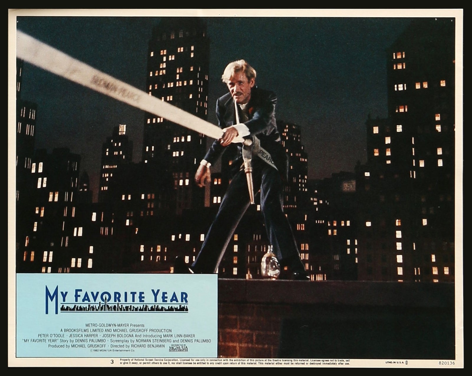My Favorite Year (1982) original movie poster for sale at Originalfilmart