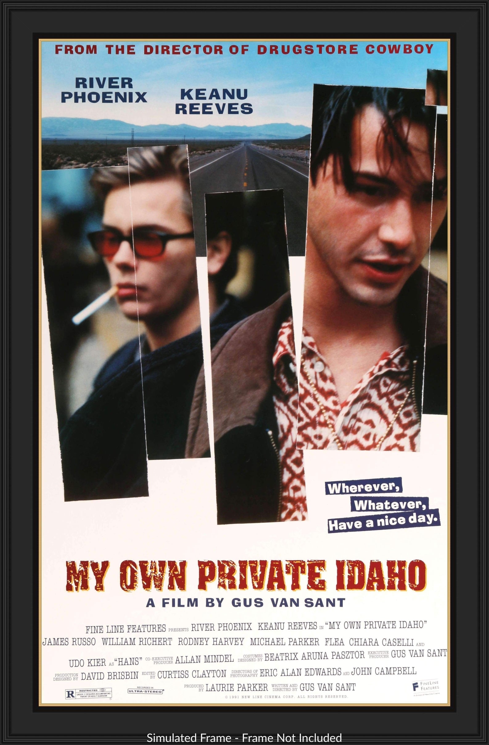 My Own Private Idaho (1991) original movie poster for sale at Originalfilmart