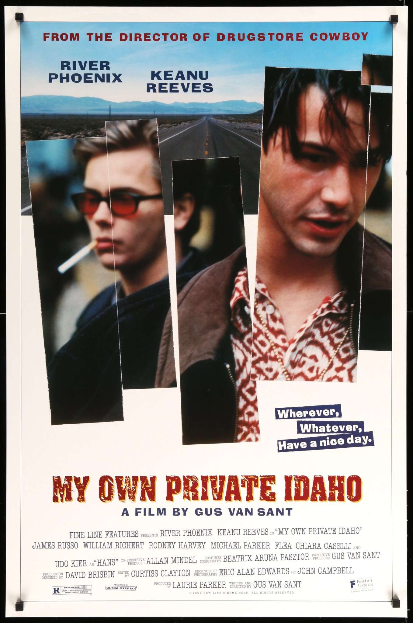 My Own Private Idaho (1991) original movie poster for sale at Originalfilmart