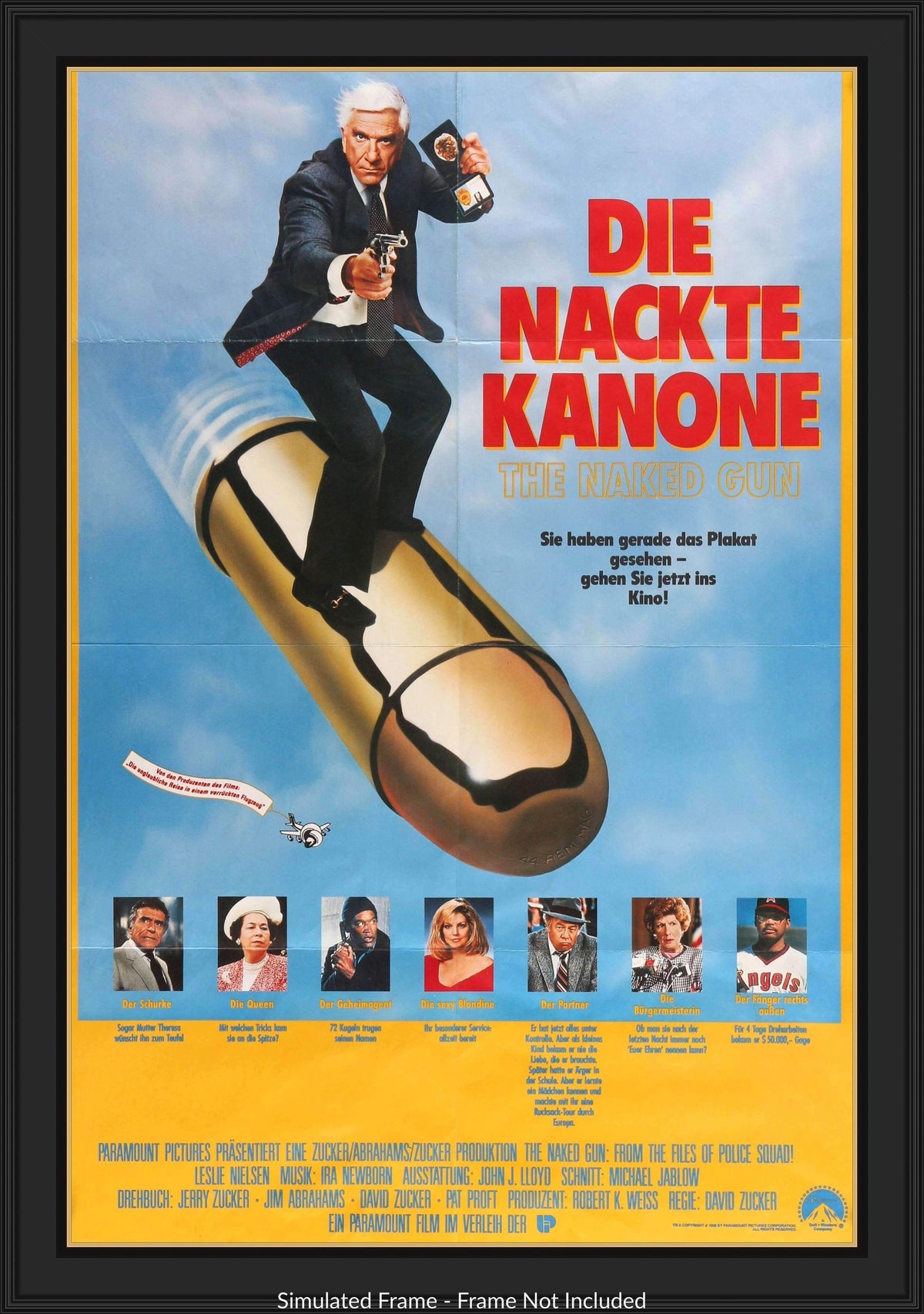 Naked Gun (1988) original movie poster for sale at Originalfilmart