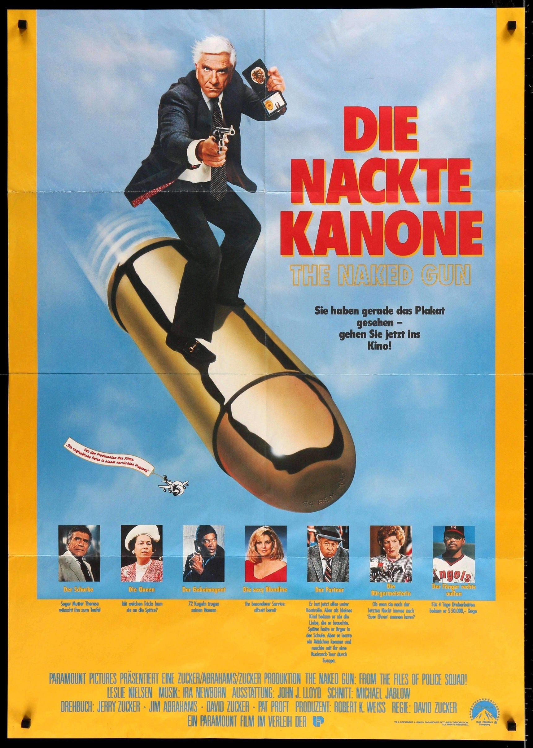 Naked Gun (1988) original movie poster for sale at Originalfilmart