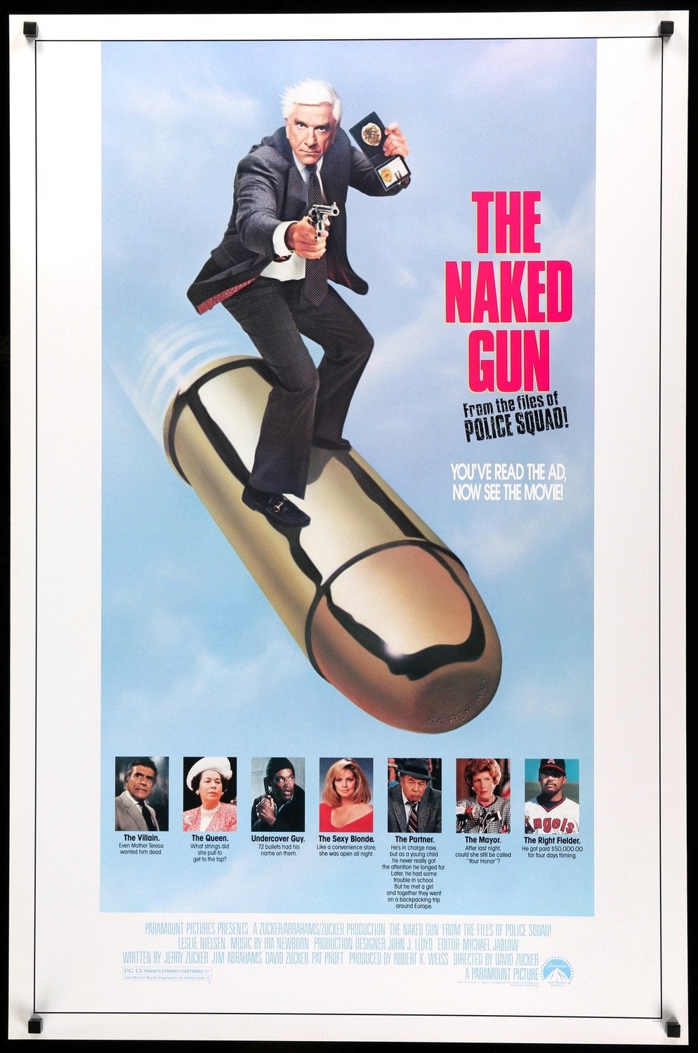 Naked Gun (1988) original movie poster for sale at Originalfilmart