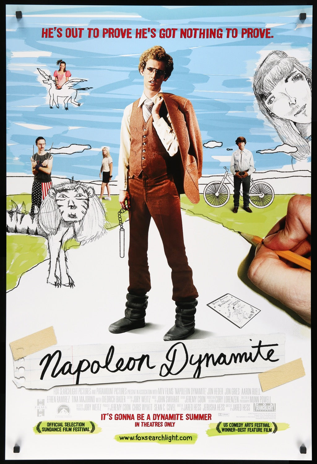 Napoleon Dynamite (2004) original movie poster for sale at Originalfilmart