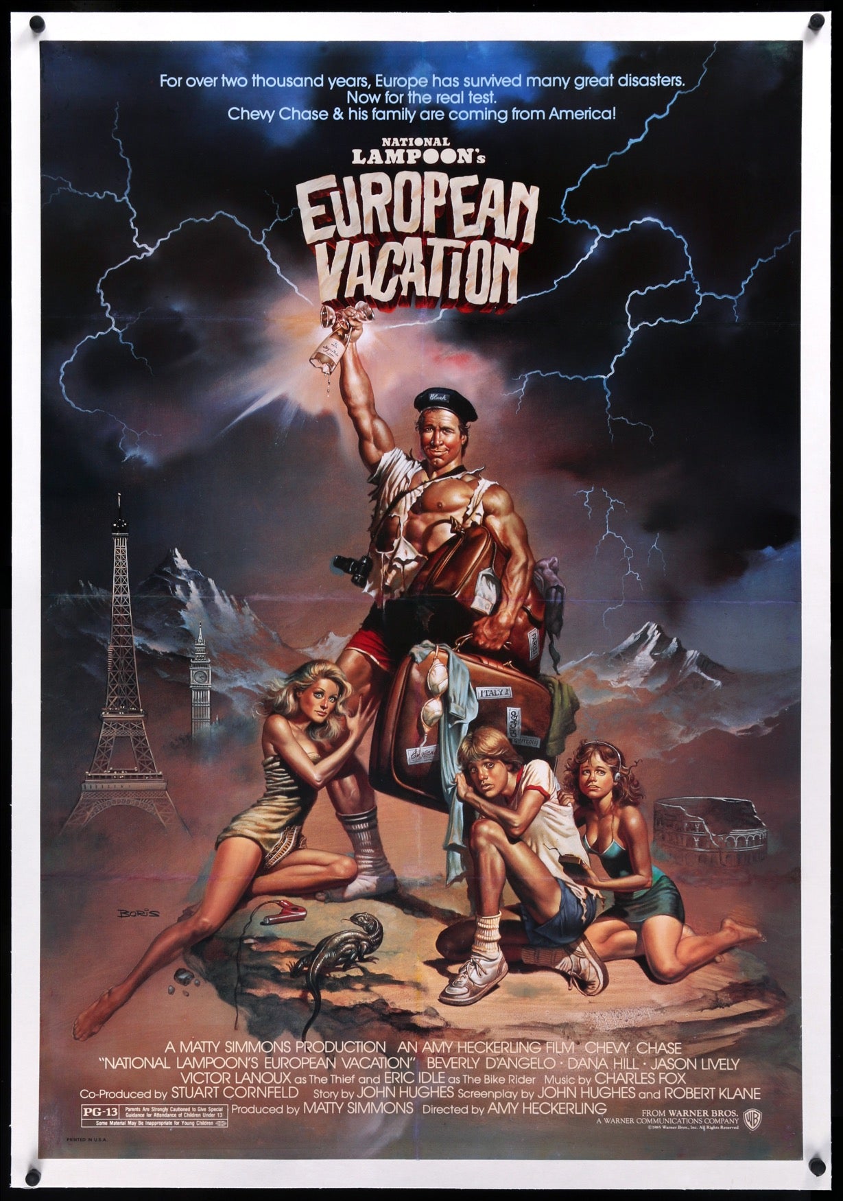 National Lampoon's European Vacation (1985) original movie poster for sale at Originalfilmart