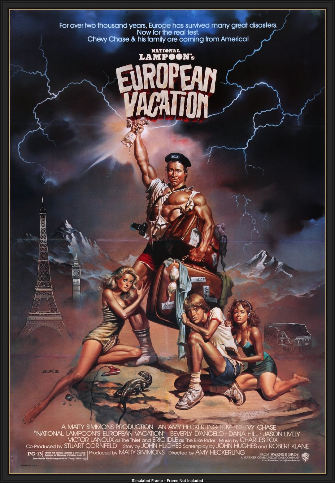 National Lampoon's European Vacation (1985) original movie poster for sale at Originalfilmart