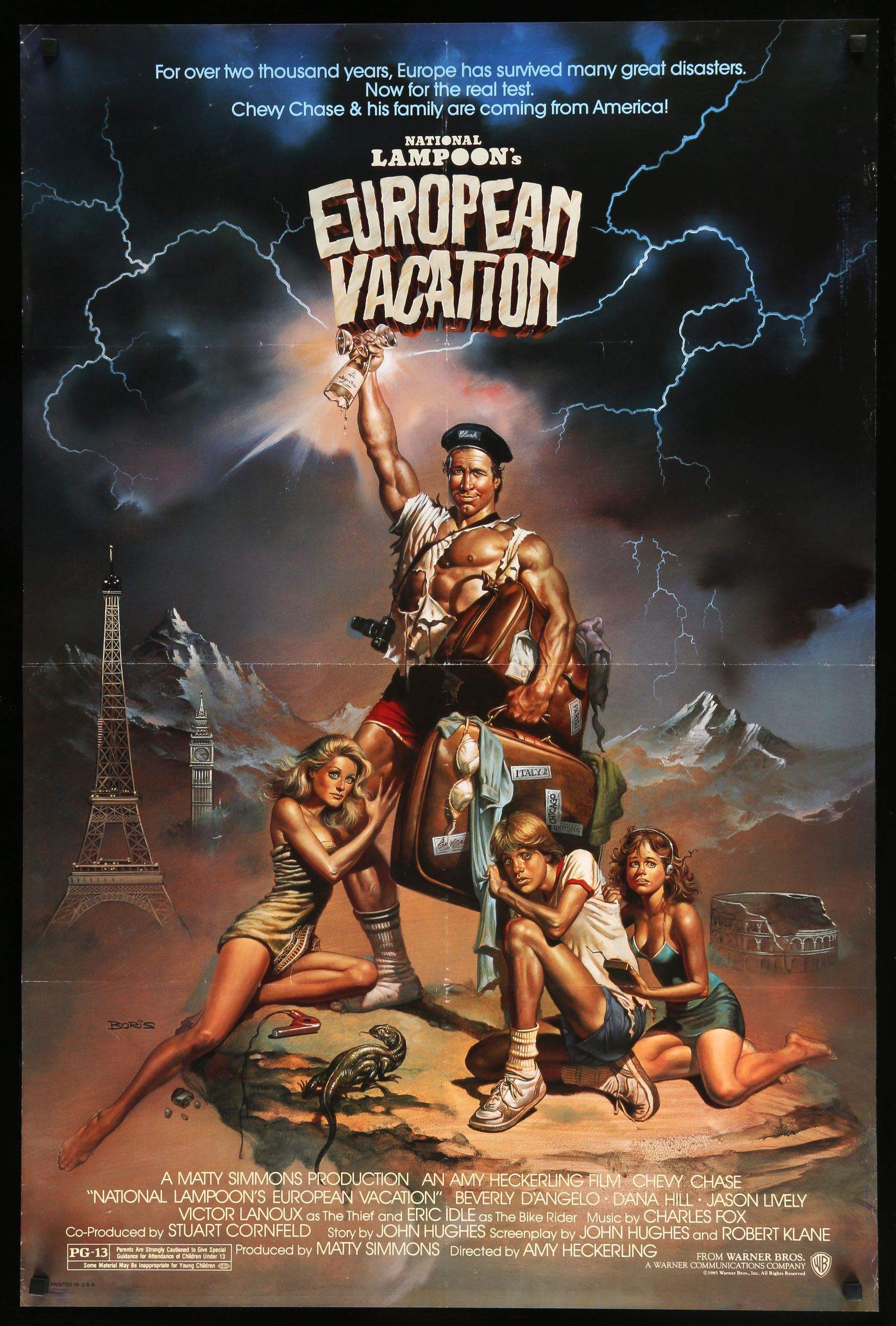 National Lampoon's European Vacation (1985) original movie poster for sale at Originalfilmart