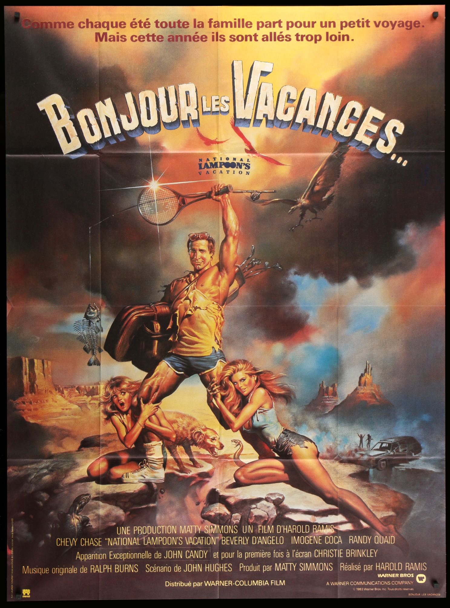 National Lampoon's Vacation (1983) original movie poster for sale at Originalfilmart