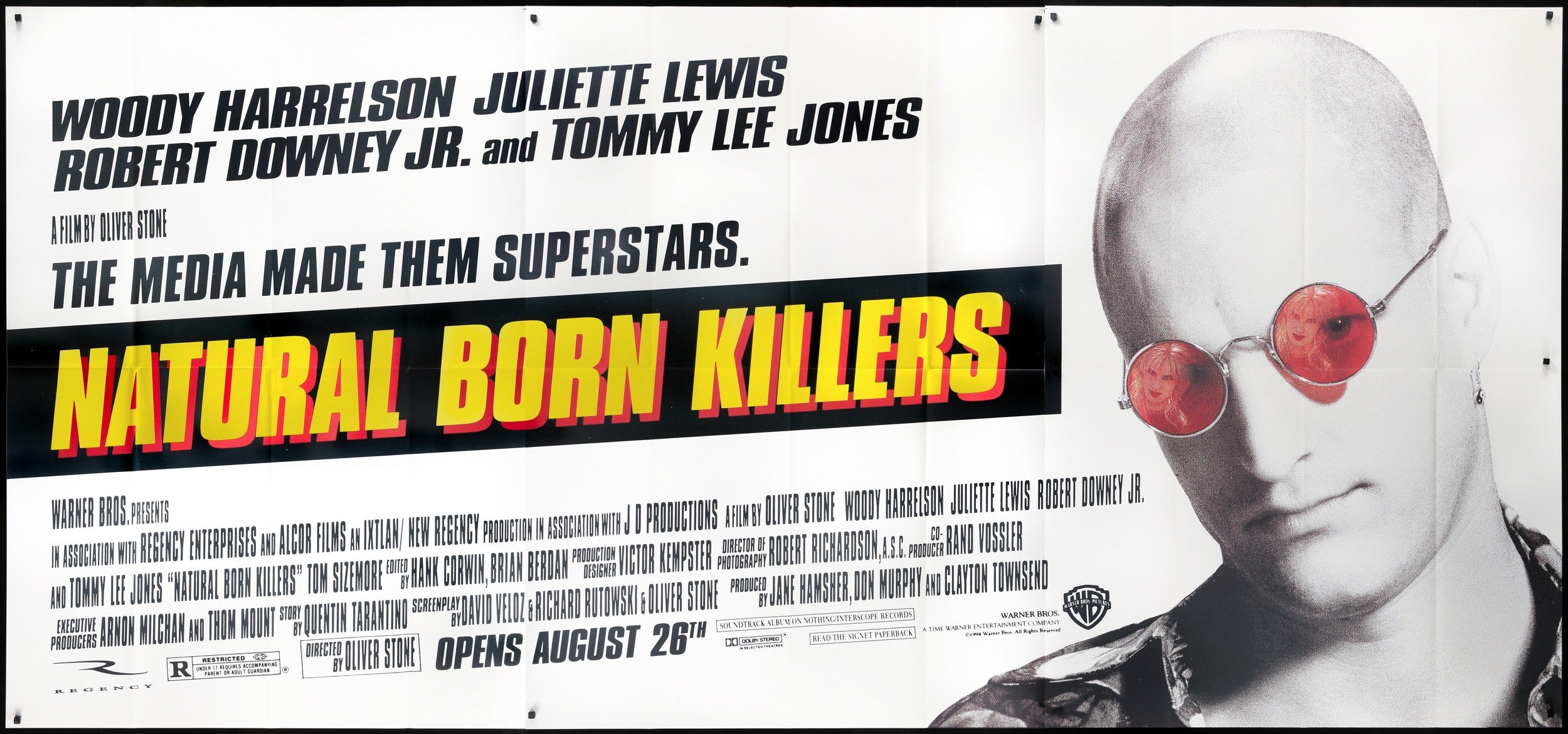 Natural Born Killers (1994) original movie poster for sale at Originalfilmart