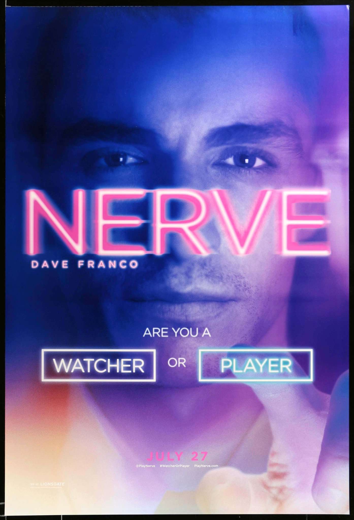 Nerve (2016) original movie poster for sale at Originalfilmart