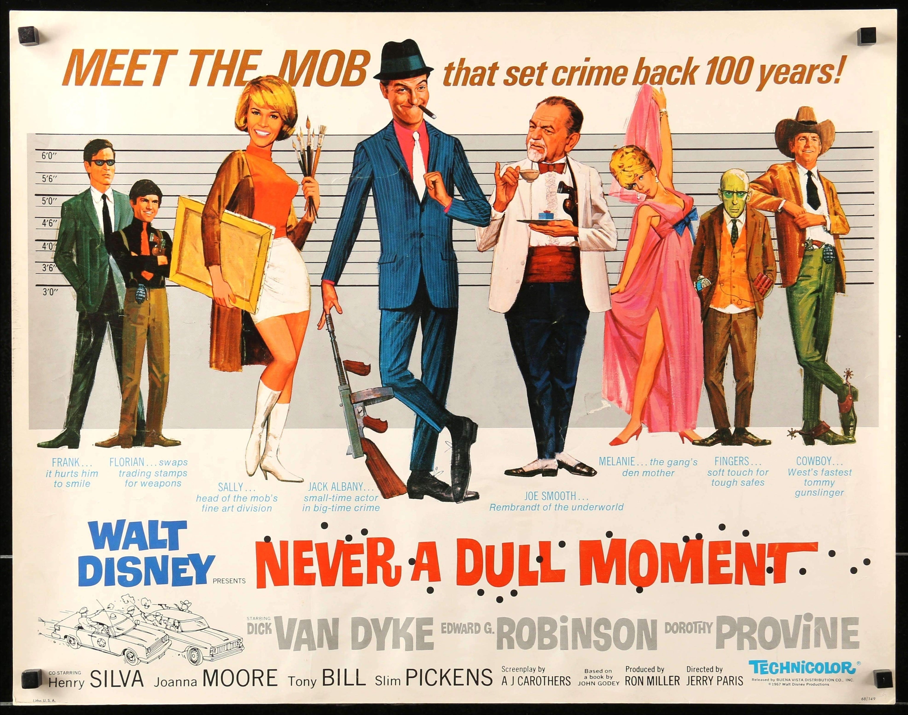 Never A Dull Moment (1968) original movie poster for sale at Originalfilmart
