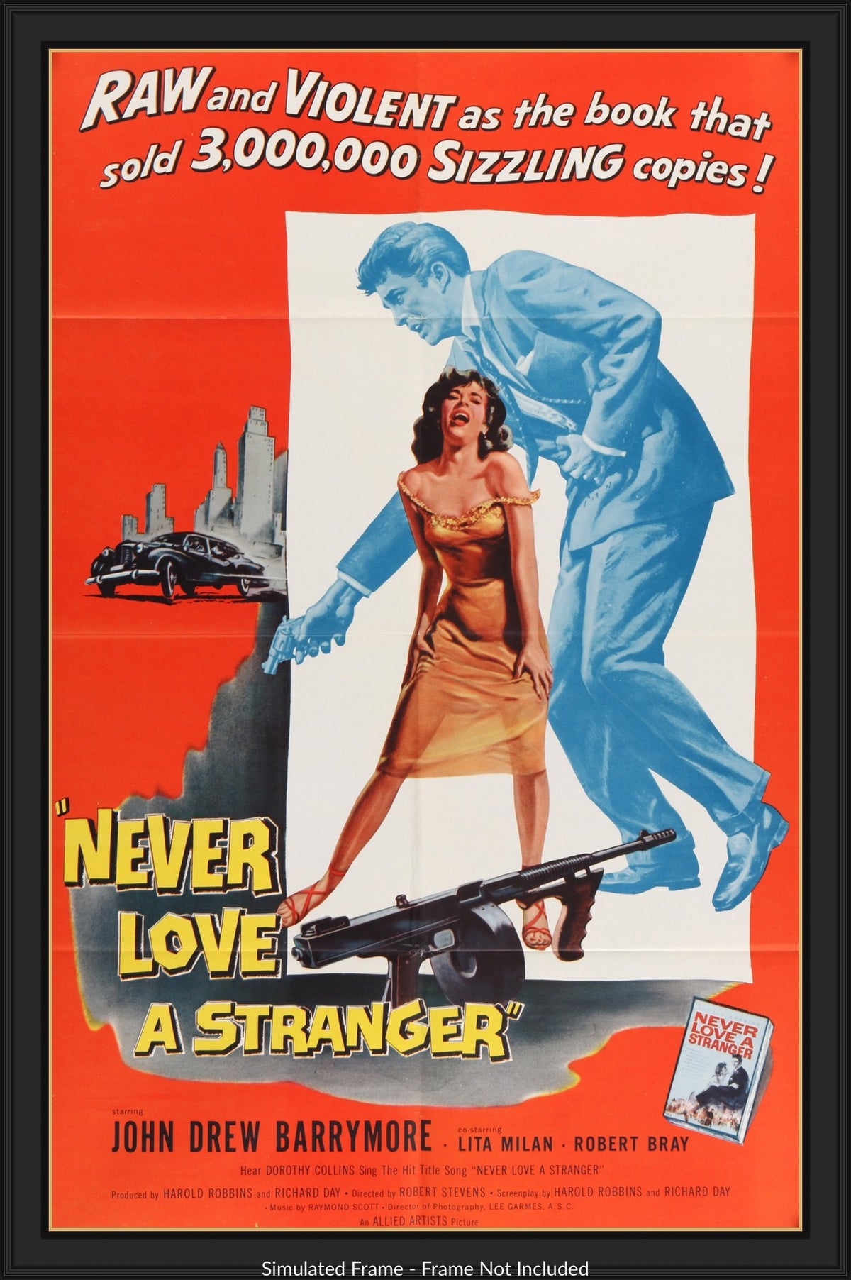 Never Love a Stranger (1958) original movie poster for sale at Originalfilmart