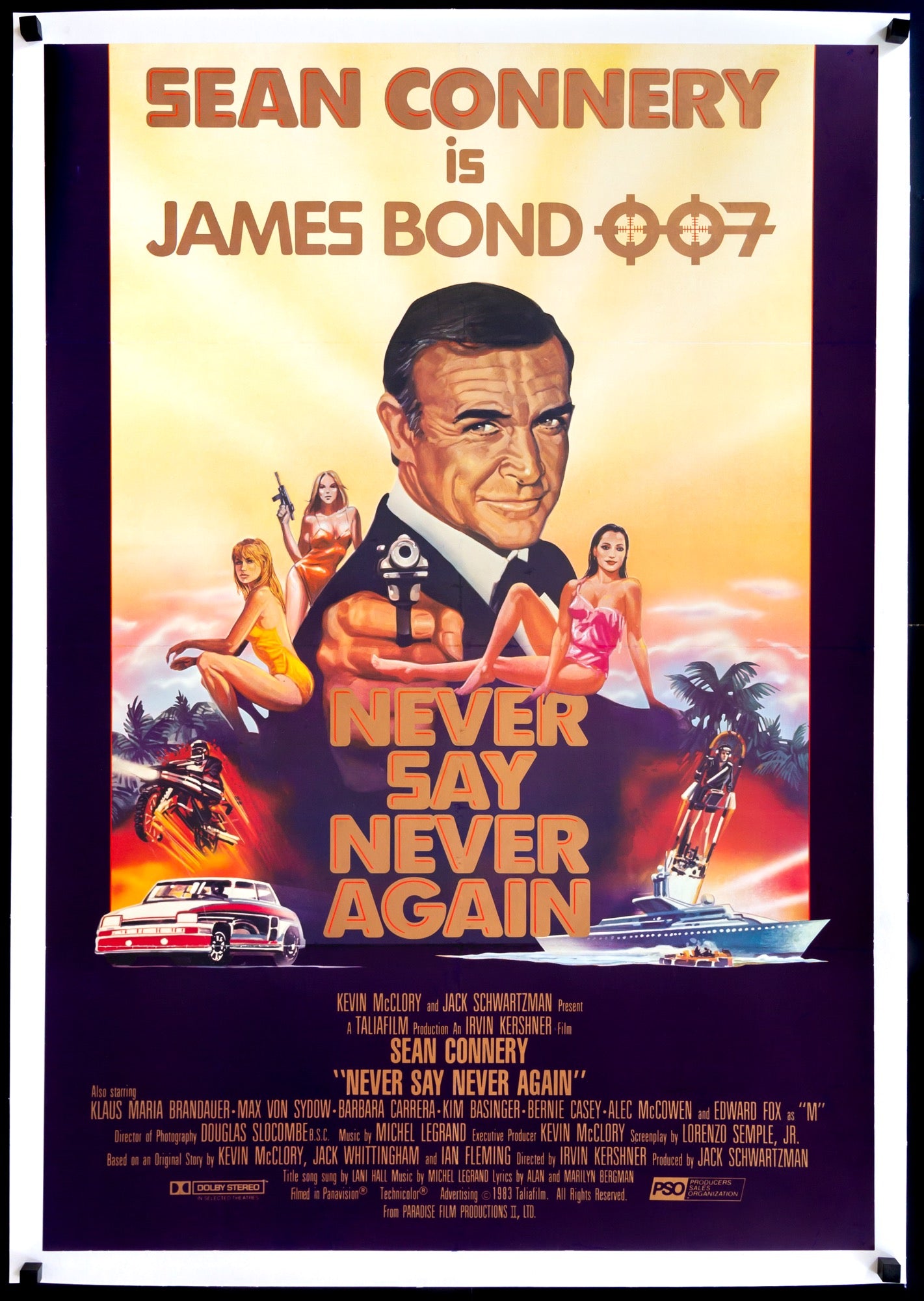 Never Say Never Again (1983) original movie poster for sale at Originalfilmart