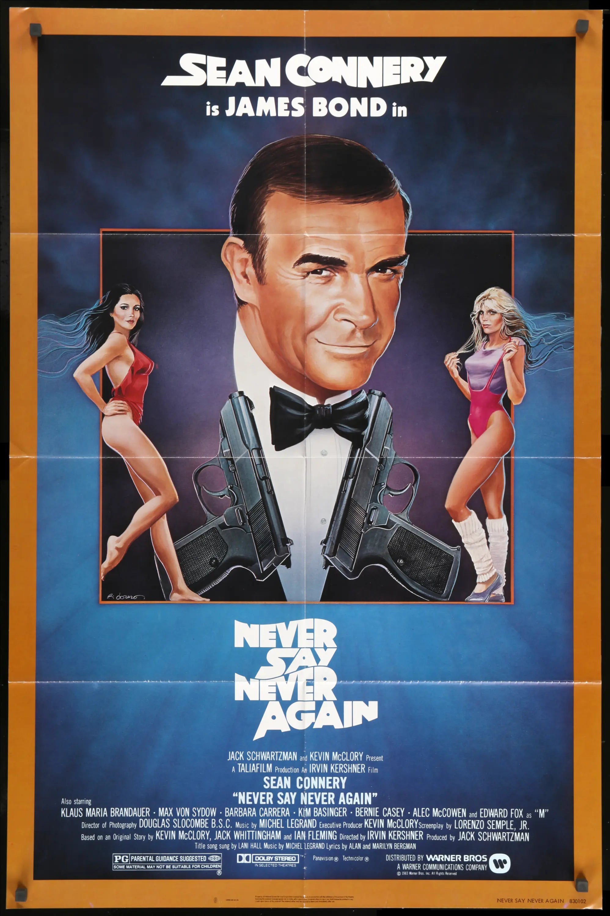 Never Say Never Again (1983) original movie poster for sale at Originalfilmart