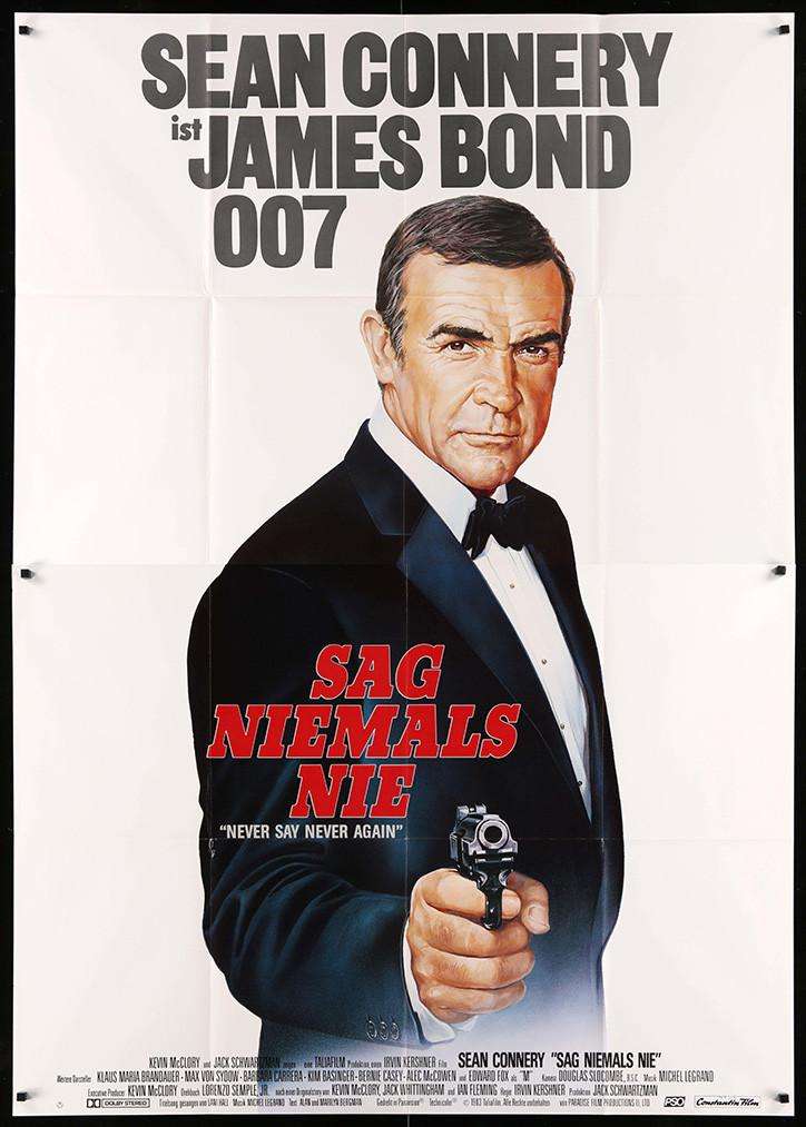 Never Say Never Again (1983) original movie poster for sale at Originalfilmart