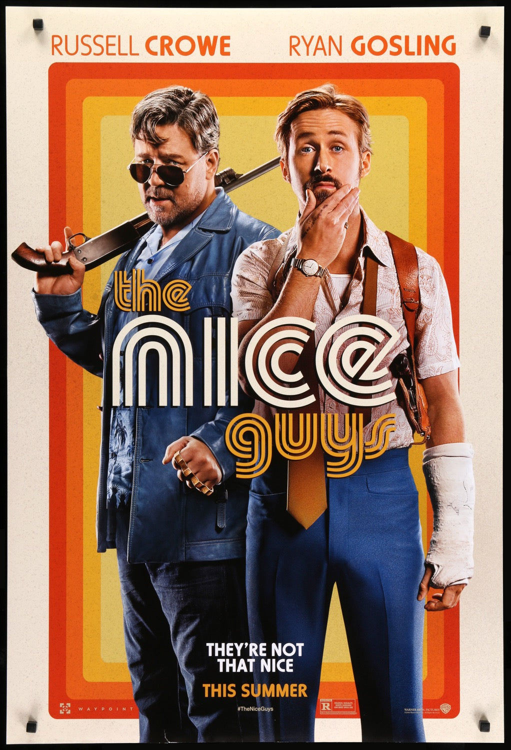 Nice Guys (2016) original movie poster for sale at Originalfilmart