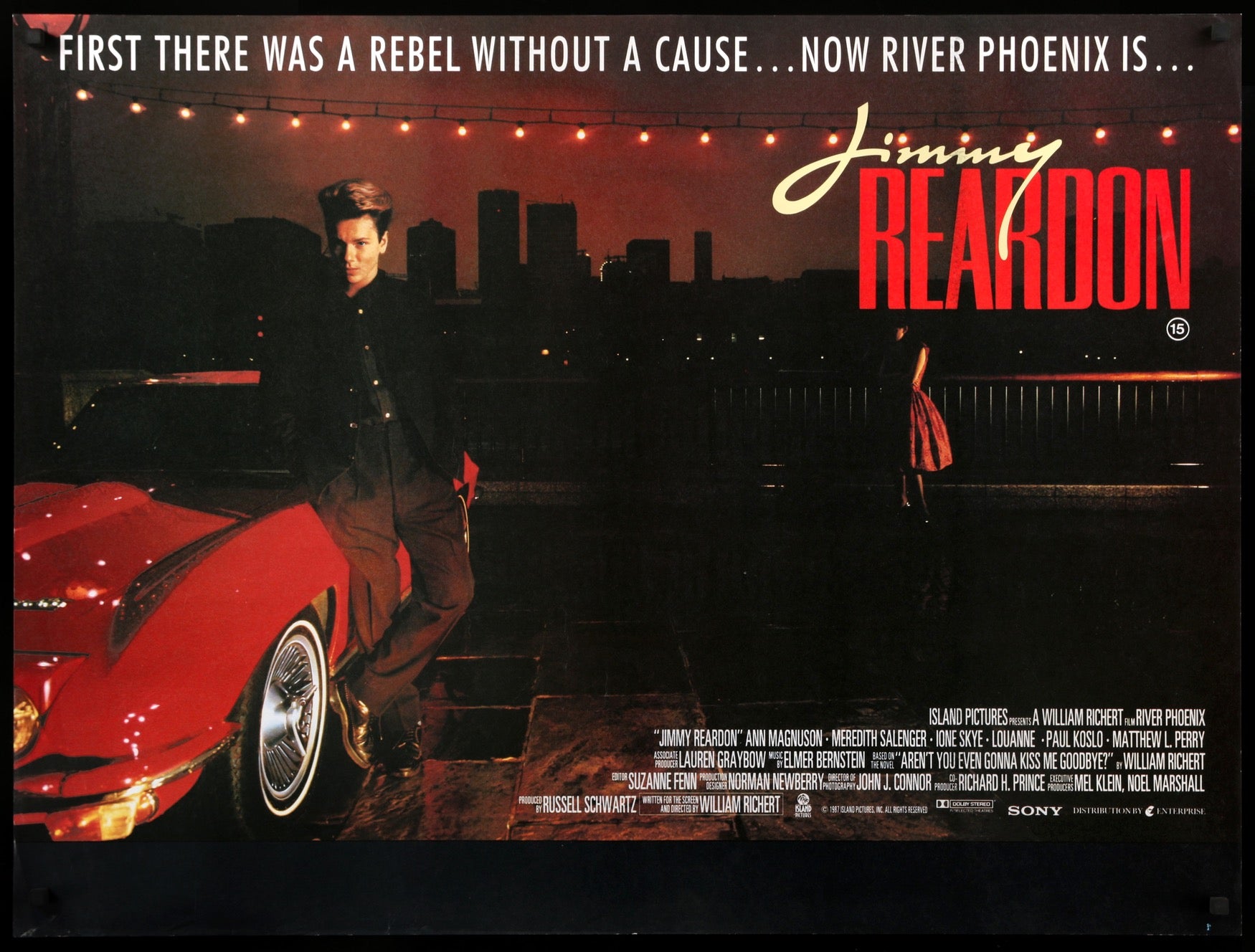 Night in the Life of Jimmy Reardon (1988) original movie poster for sale at Originalfilmart