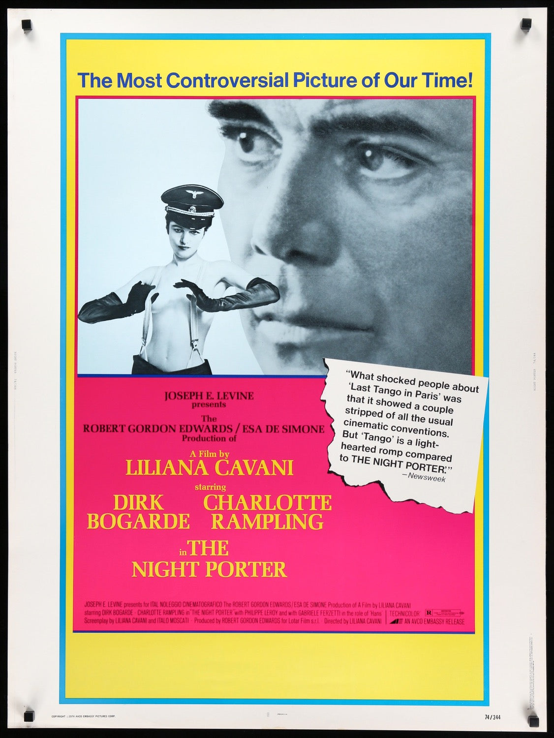 Night Porter (1974) original movie poster for sale at Originalfilmart