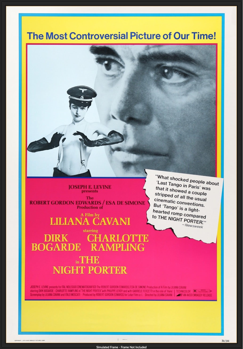Night Porter (1974) original movie poster for sale at Originalfilmart