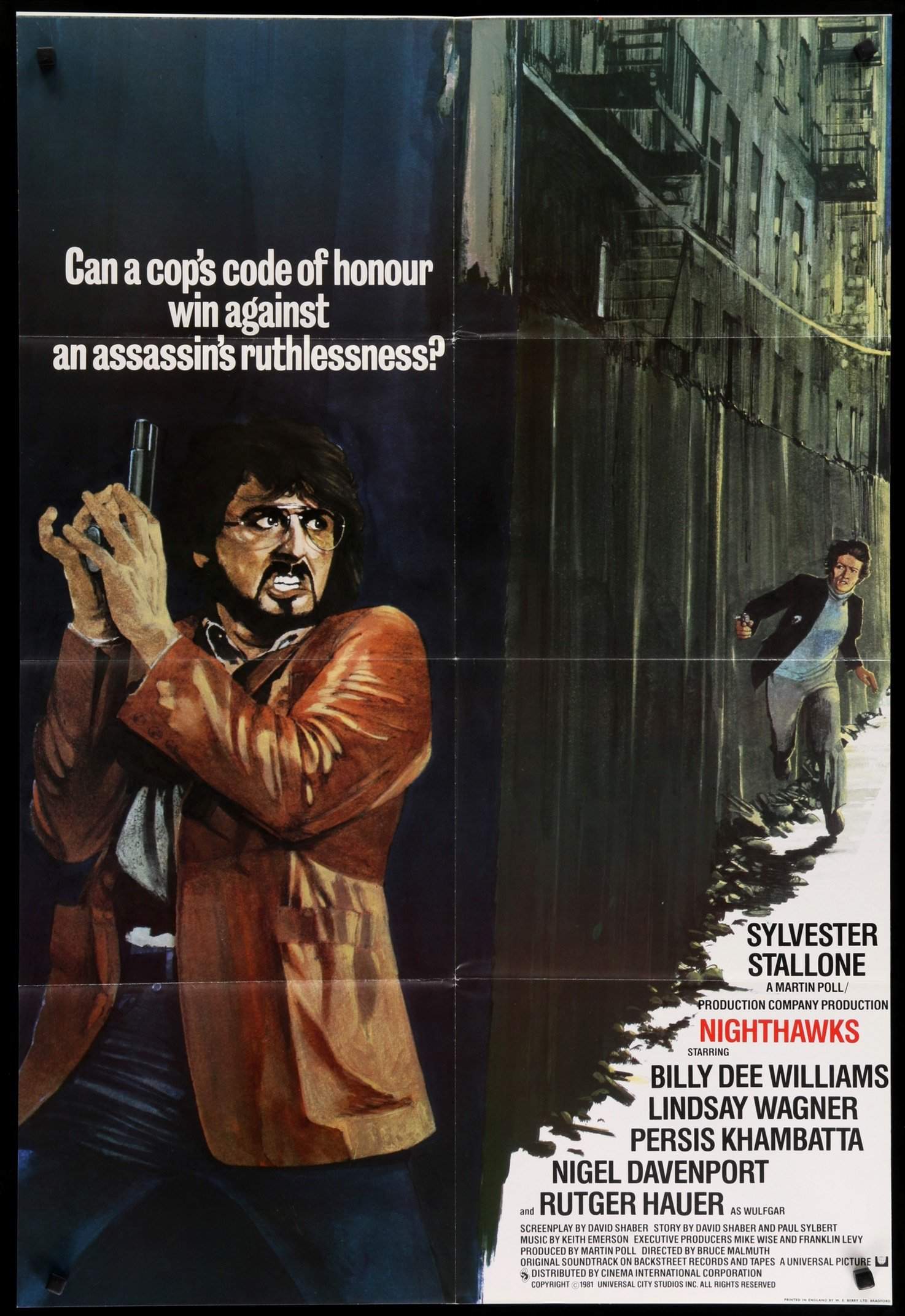 Nighthawks (1981) original movie poster for sale at Originalfilmart