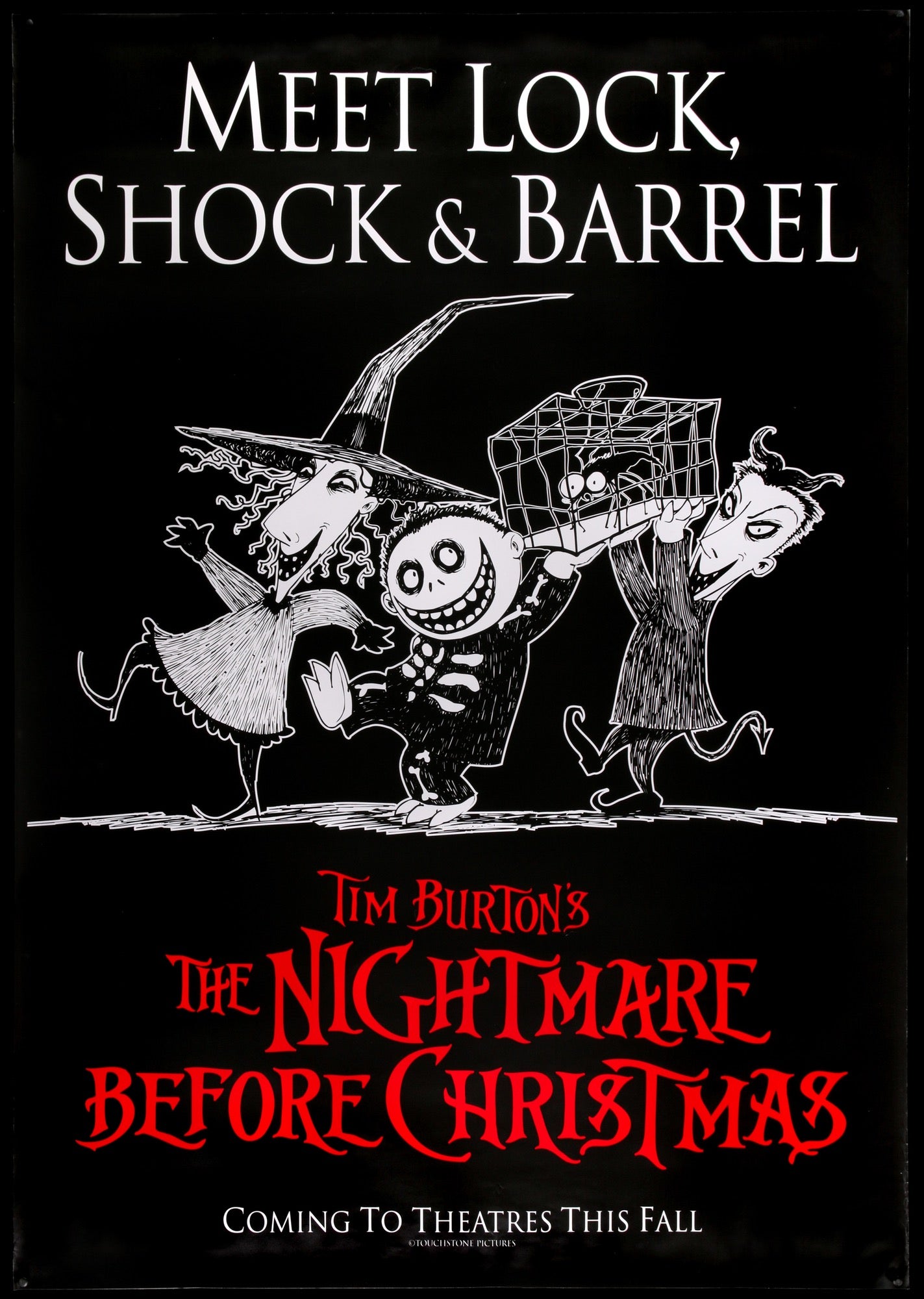 Nightmare Before Christmas (1993) original movie poster for sale at Originalfilmart