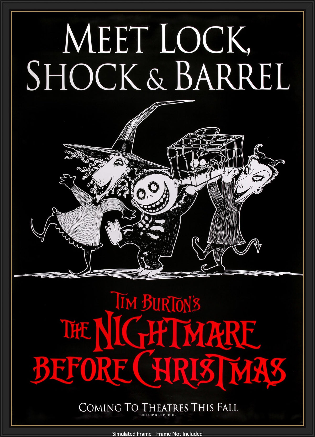 Nightmare Before Christmas (1993) original movie poster for sale at Originalfilmart