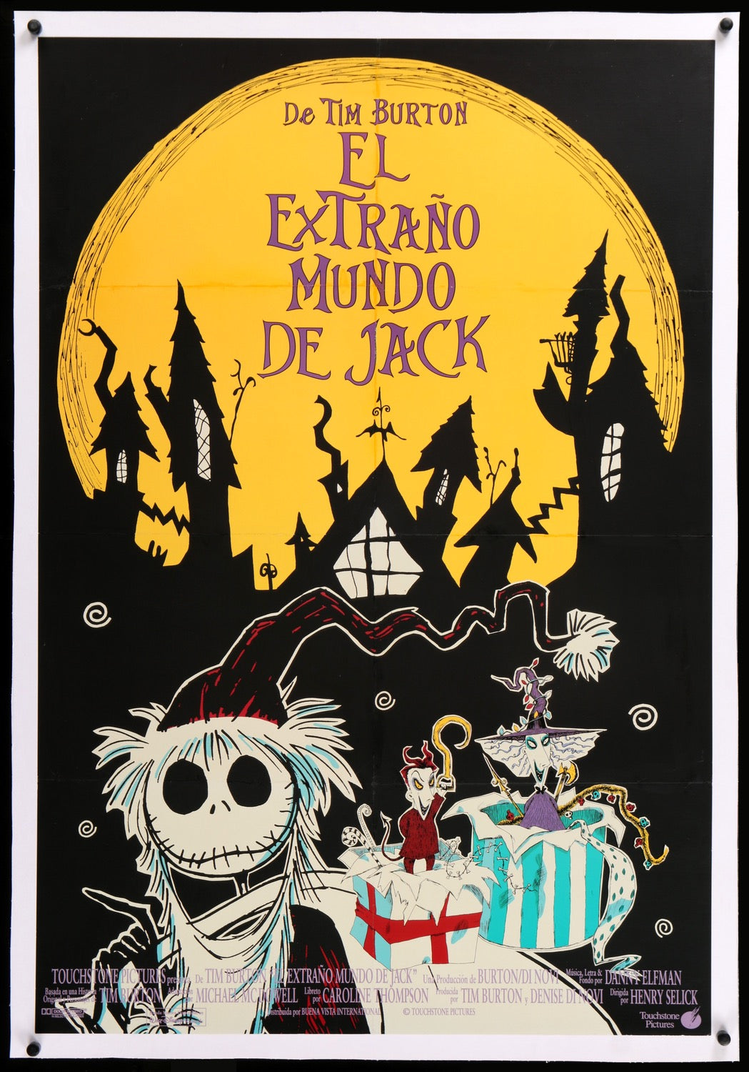 Nightmare Before Christmas (1993) original movie poster for sale at Originalfilmart