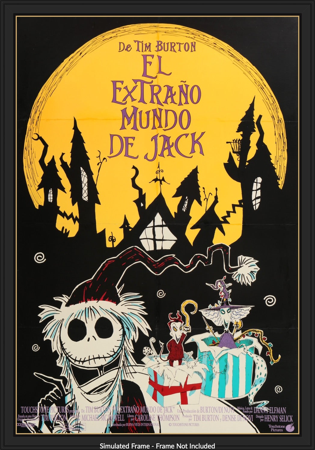 Nightmare Before Christmas (1993) original movie poster for sale at Originalfilmart