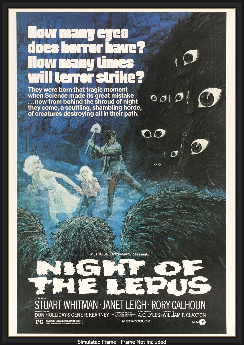 Night of the Lepus (1972) original movie poster for sale at Originalfilmart