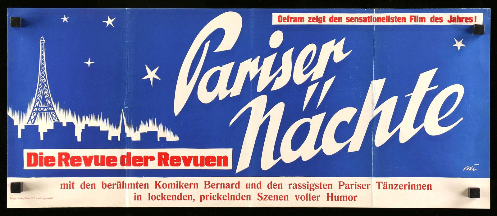 Paris Nights (1951) original movie poster for sale at Originalfilmart