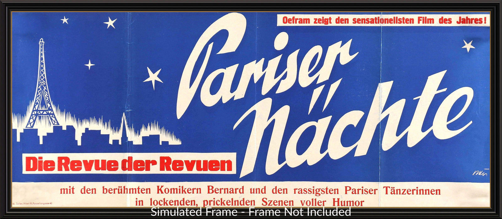 Paris Nights (1951) original movie poster for sale at Originalfilmart