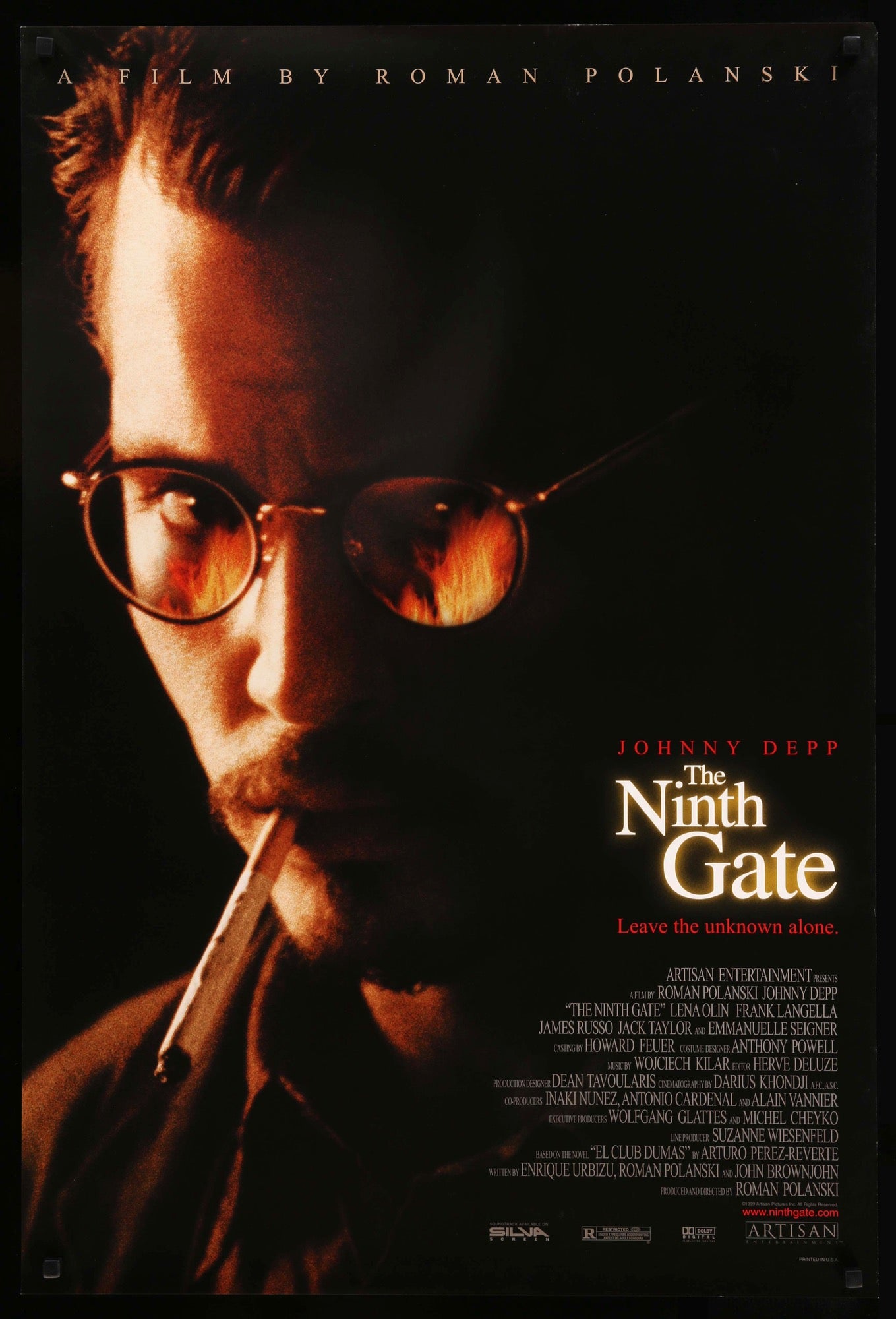 Ninth Gate (1999) original movie poster for sale at Originalfilmart