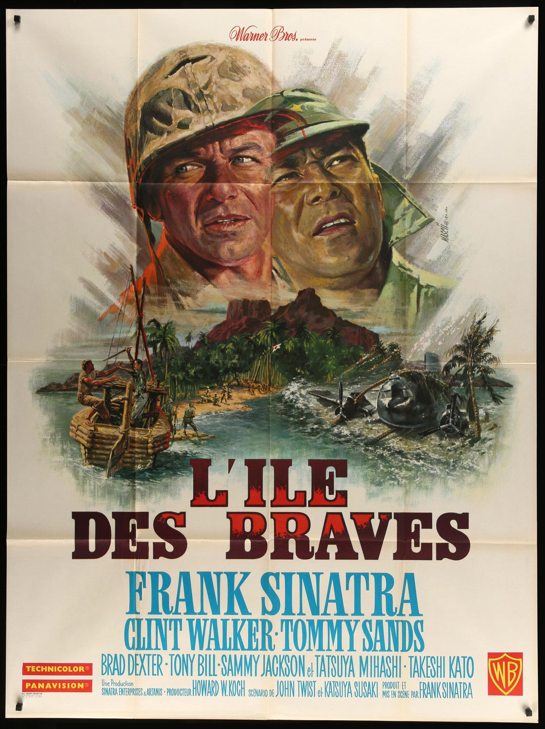 None But the Brave (1965) original movie poster for sale at Originalfilmart