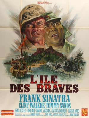 None But the Brave (1965) original movie poster for sale at Originalfilmart