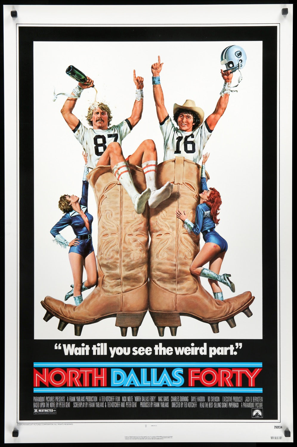 North Dallas Forty (1979) original movie poster for sale at Originalfilmart