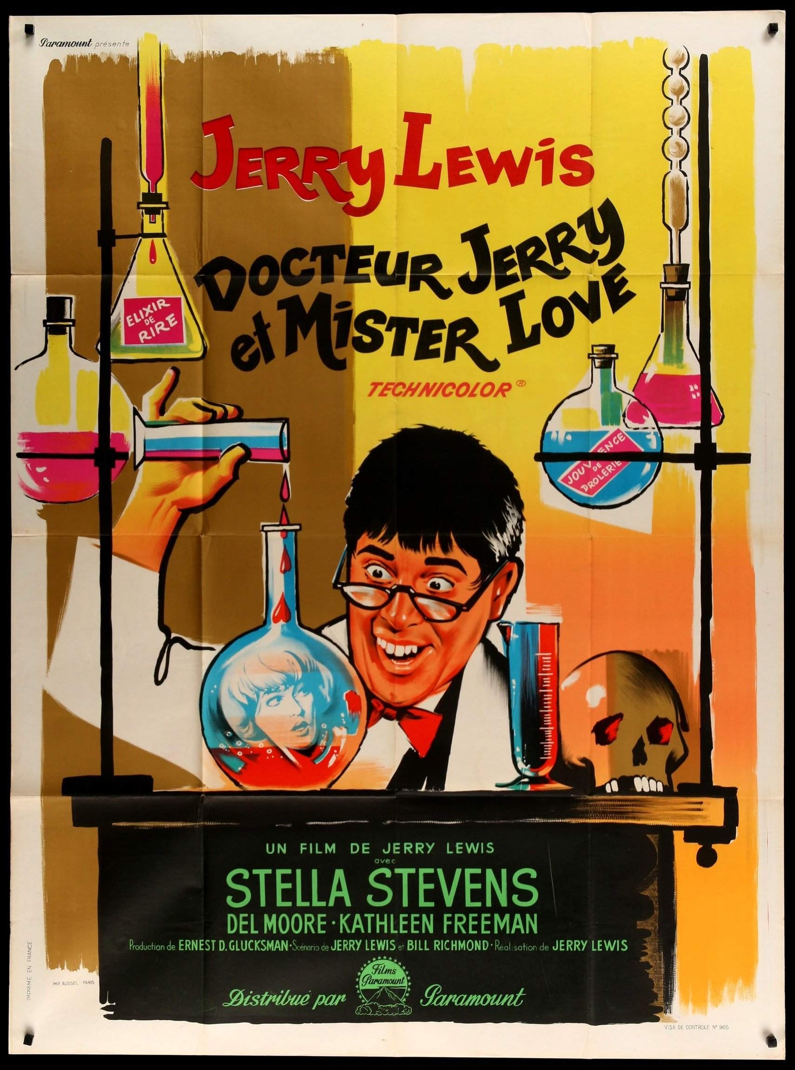 Nutty Professor (1963) original movie poster for sale at Originalfilmart